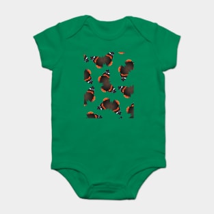 Vanessa atalanta - pattern Baby Bodysuit